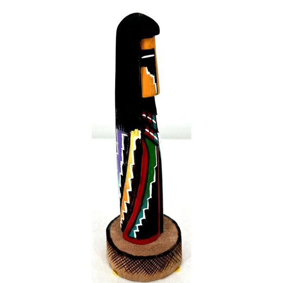 Brenda Smith Kachina Doll Native Navajo 7" Hand Crafted COA - Picture 4 of 10